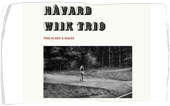 havard wiik trio - this is not a waltz